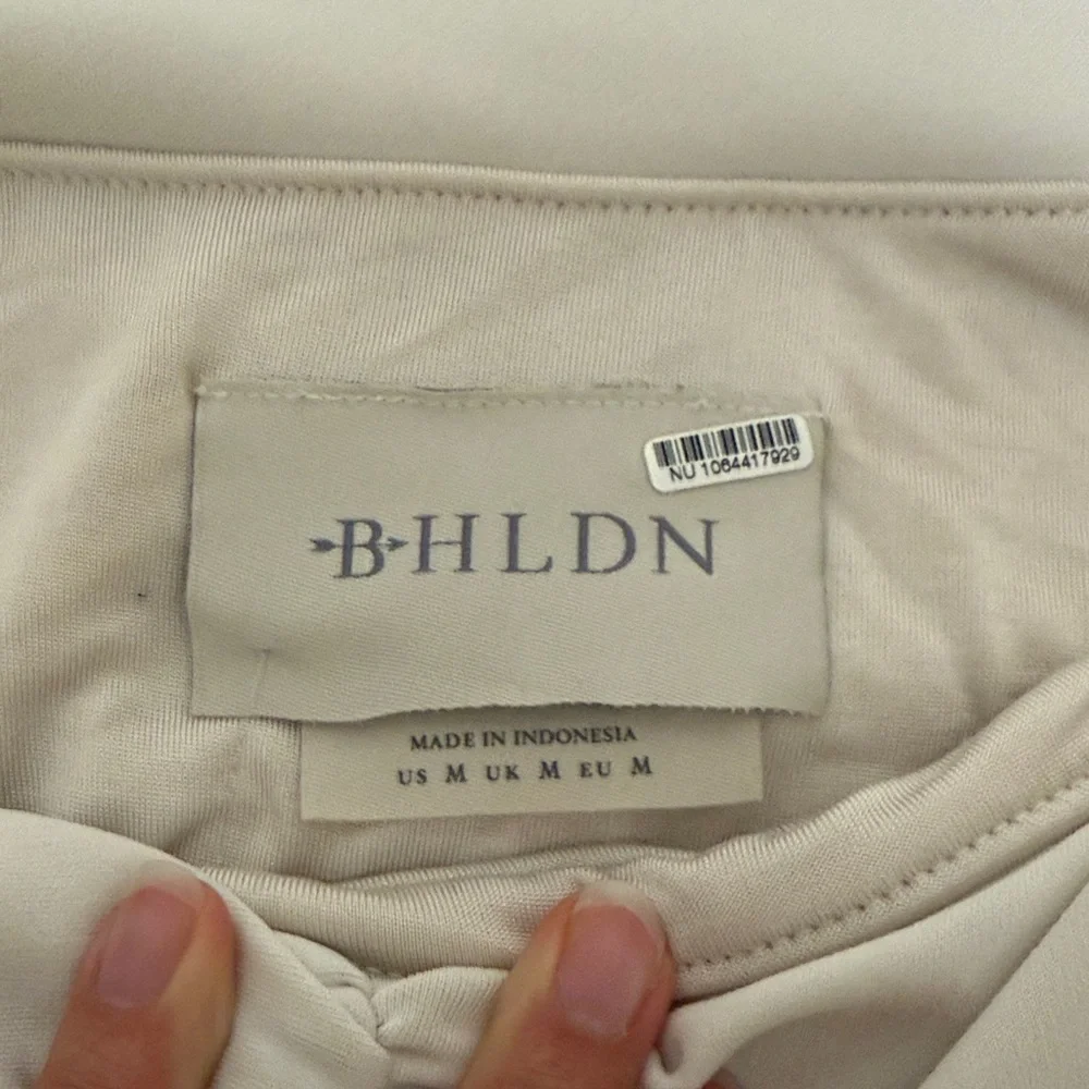 Off-The-Shoulder Bell Sleeve Dress BHLDN - Picture 6 of 10